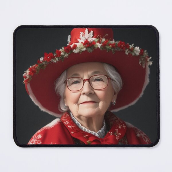 Item preview, Elderly female celebrating Canada Day 2 designed and sold by Rothnaric.
