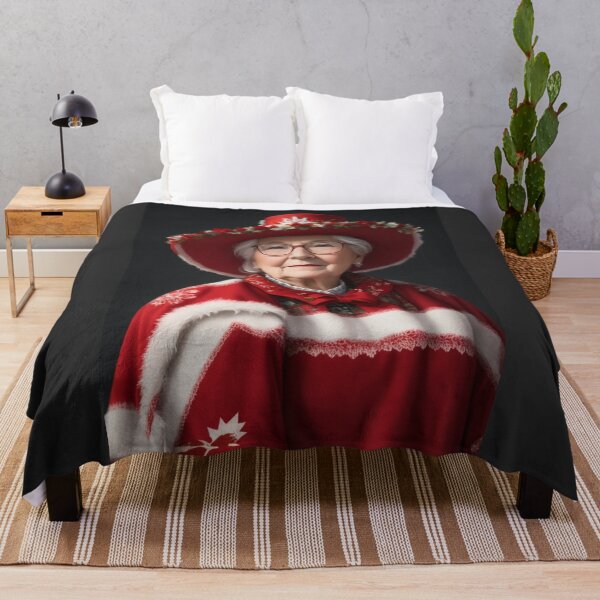 Item preview, Elderly female celebrating Canada Day 2 designed and sold by Rothnaric.