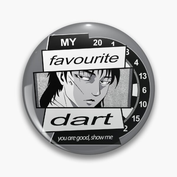 Item preview, Dart anime motif, dart players + anime fans with their own style designed and sold by ChrUzDesigner.