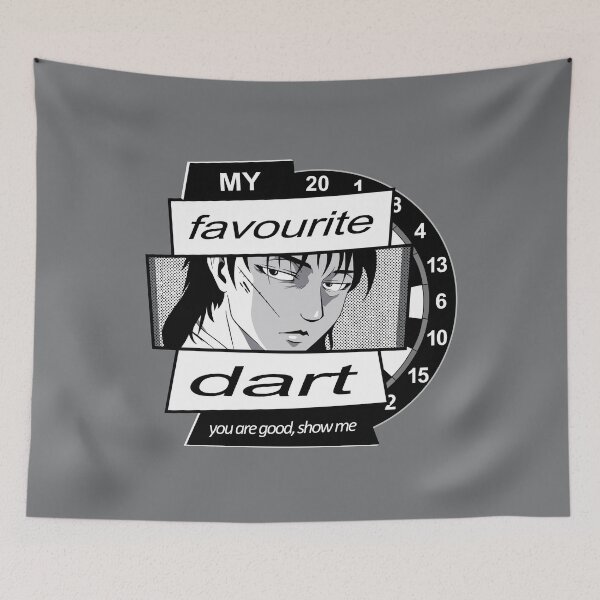 Item preview, Dart anime motif, dart players + anime fans with their own style designed and sold by ChrUzDesigner.