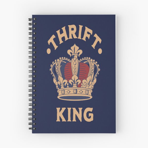Item preview, Thrift king elegant golden crown thrift shopping slow fashion designed and sold by MetalicBabe.