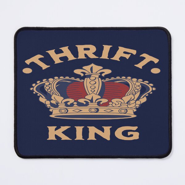 Item preview, Thrift king elegant golden crown thrift shopping slow fashion designed and sold by MetalicBabe.