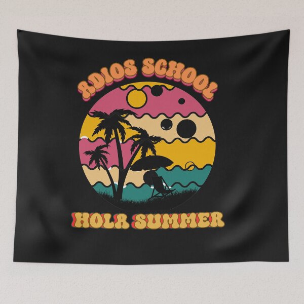 Item preview, Adios School Hola Summer designed and sold by ELOgift.