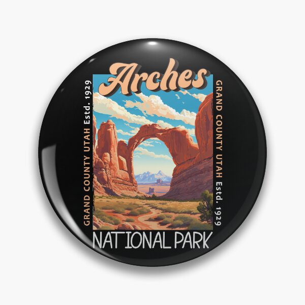 Item preview, Arches National Park Utah Distressed designed and sold by KrisSidDesigns.