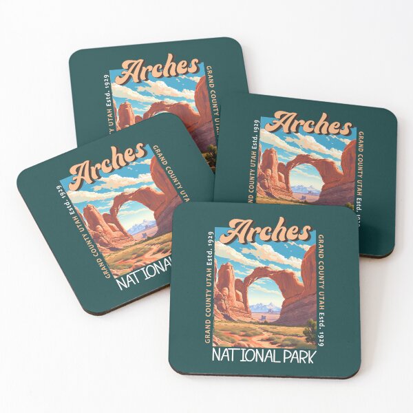 Item preview, Arches National Park Utah Distressed designed and sold by KrisSidDesigns.