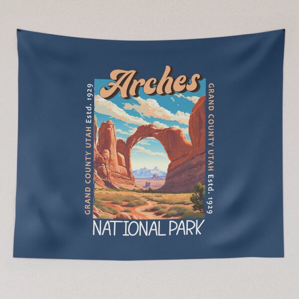 Item preview, Arches National Park Utah Distressed designed and sold by KrisSidDesigns.