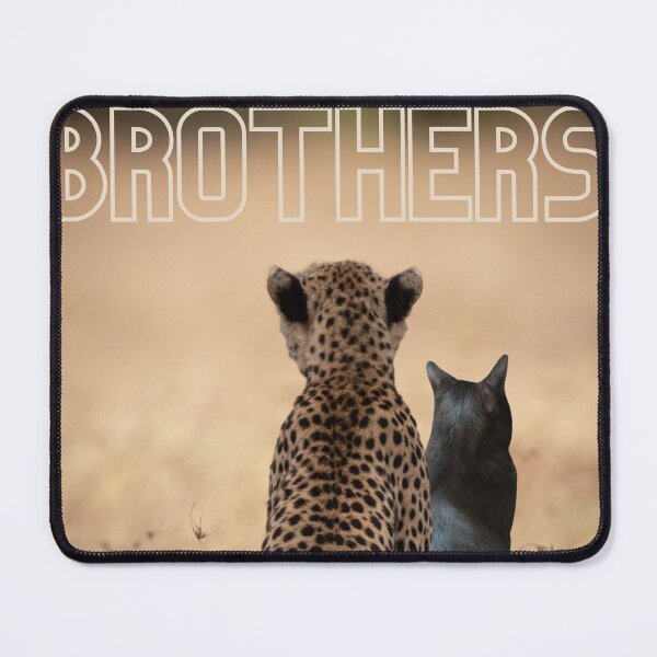 Item preview, Brothers - Cat and Cheetah designed and sold by ManifestYDreams.
