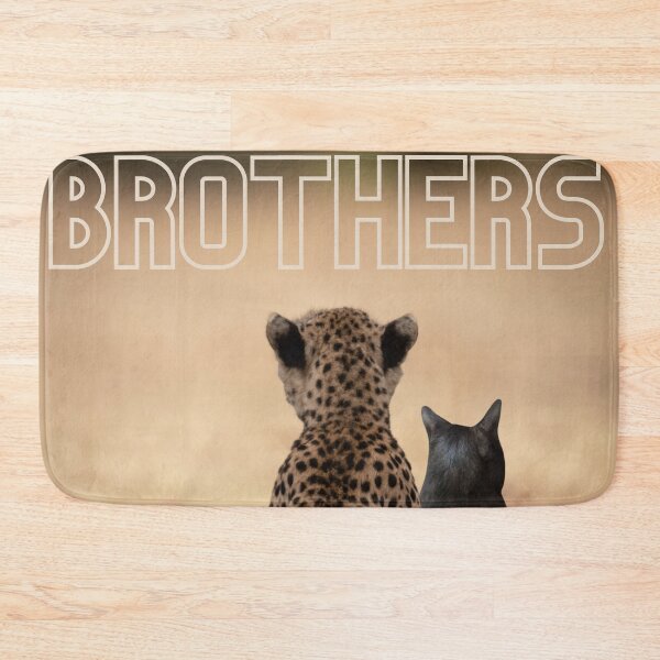 Item preview, Brothers - Cat and Cheetah designed and sold by ManifestYDreams.