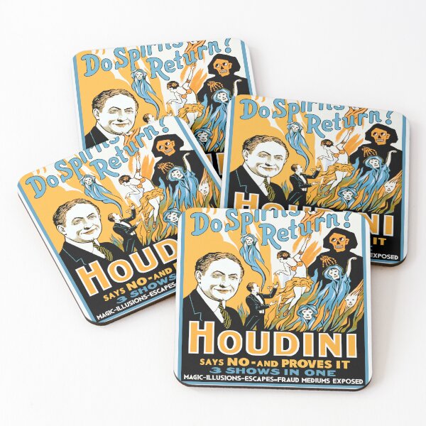 Item preview, Houdini Theatrical Poster from 1925 designed and sold by ArchimedesPrime.