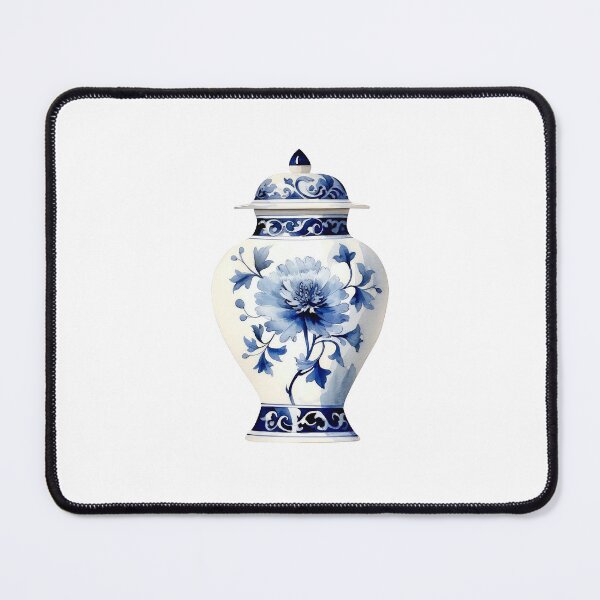 Item preview, Ming vase ginger jar designed and sold by Rosaliartbook.