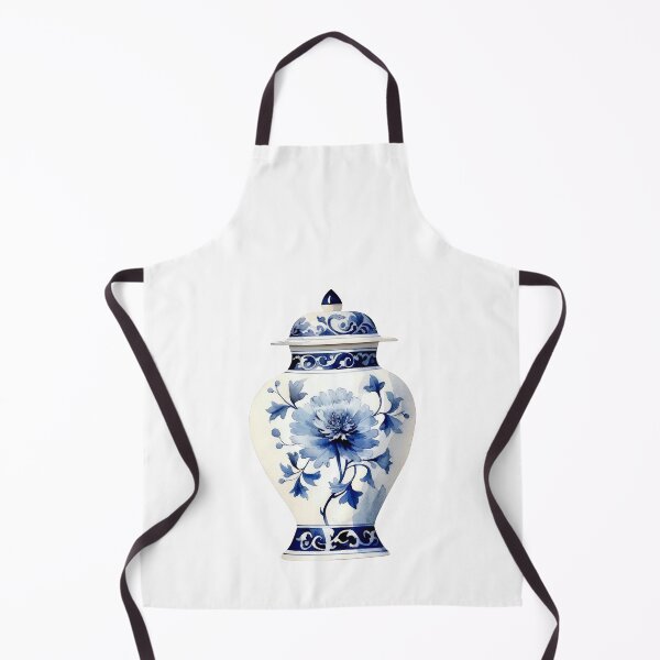 Item preview, Ming vase ginger jar designed and sold by Rosaliartbook.