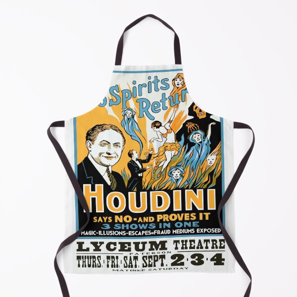 Item preview, Houdini Theatrical Poster from 1925 designed and sold by ArchimedesPrime.