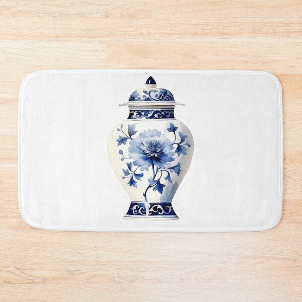 Item preview, Ming vase ginger jar designed and sold by Rosaliartbook.