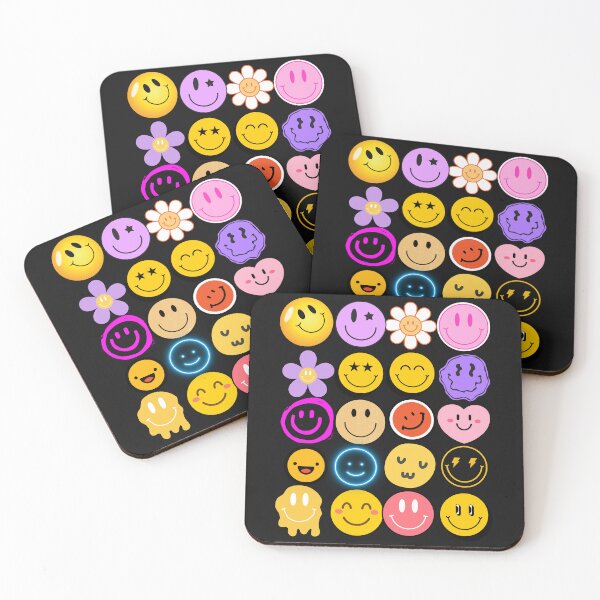 Item preview, Smiling faces designed and sold by SoulColorVibes.