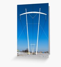 Fermilab Power Towers Greeting Card
