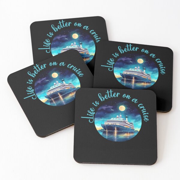 Item preview, Life is better on a cruise designed and sold by Dominika Bednarska.