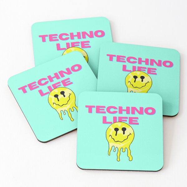 Item preview, Techno life raves party music DJ  designed and sold by Evechann.