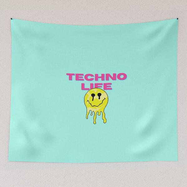 Item preview, Techno life raves party music DJ  designed and sold by Evechann.