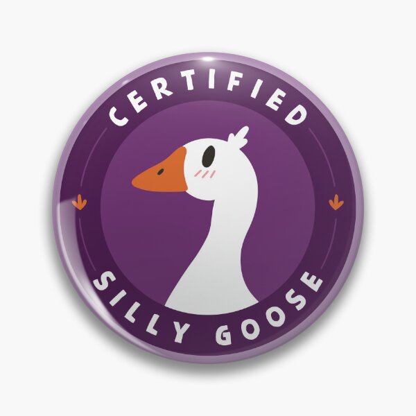 Untitled Goose Game Pin Badge 