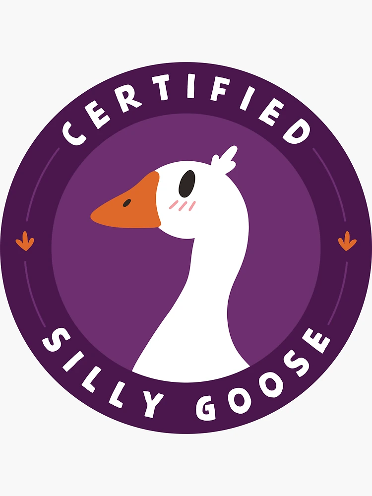 Silly Goose Badge Reel 💗💙 #sillygoose #sillygooseenergy #sillygoosee