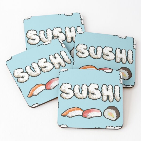 Item preview, Sushi - digital illustration, for true fans of Japanese cuisine  designed and sold by Suzanne-Mercy.