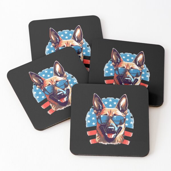 Item preview, Happy 4th Of July - Dogs designed and sold by A2Z-Printz.