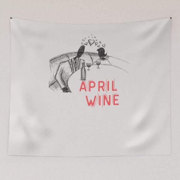 Item preview, April Wine , Funny Wine Lover Quote  designed and sold by unique things.