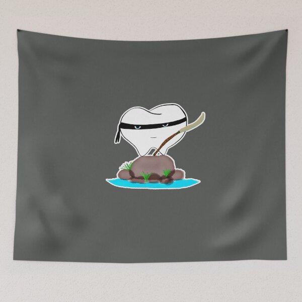 Item preview, Ninja Molar  designed and sold by Happimola Designs.