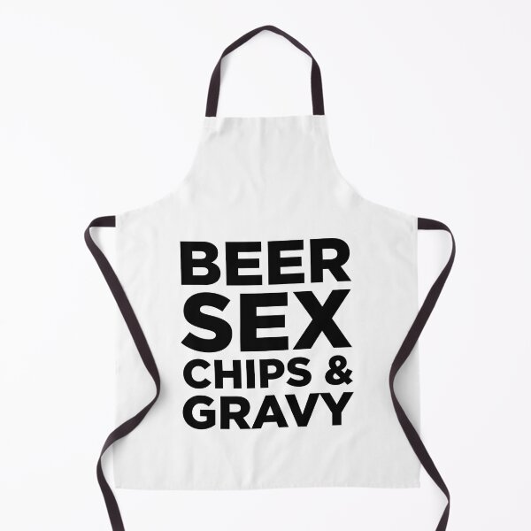 Item preview, Beer, sex, chips and gravy - black designed and sold by SmallSingy.