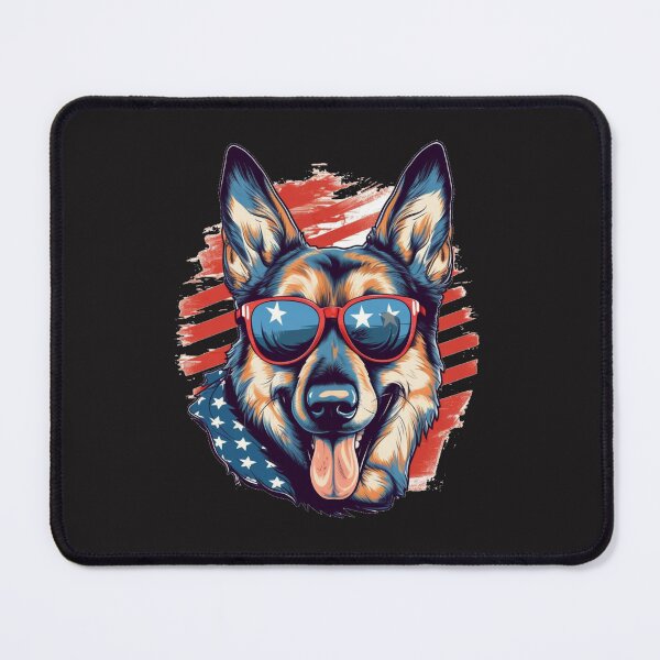 Item preview, Happy 4th of July, German Shepard Dog designed and sold by A2Z-Printz.