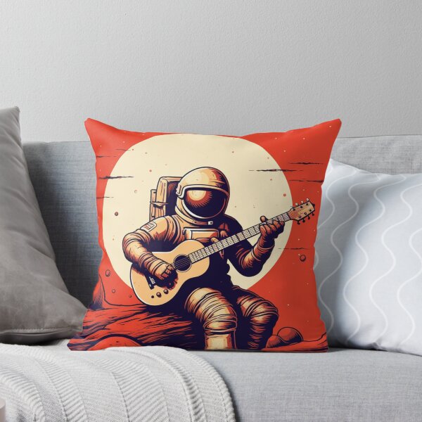 Item preview, Space Serenade: Guitarist Astronaut on Mars designed and sold by Zandalus.