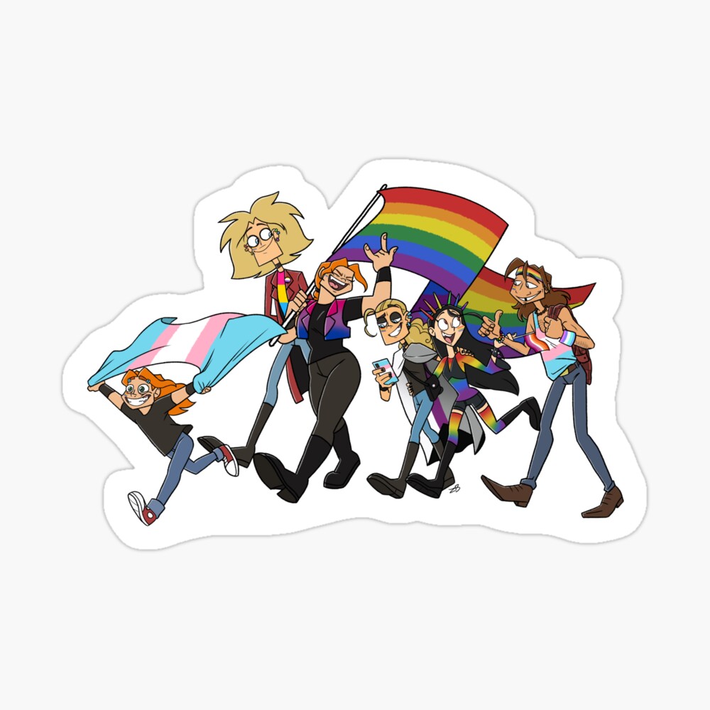 Metal Family Pride Sticker  Sticker