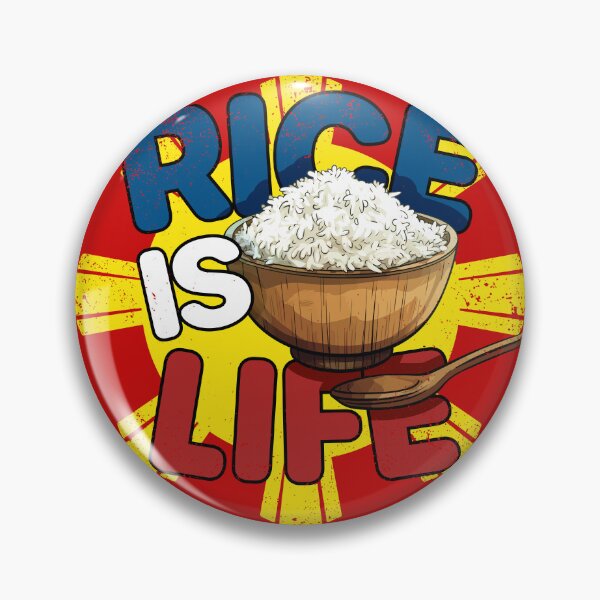 Item preview, Rice is Life: Filipino Pride Bowl of Rice Philippine Design designed and sold by Dimokaya Clothing Co..