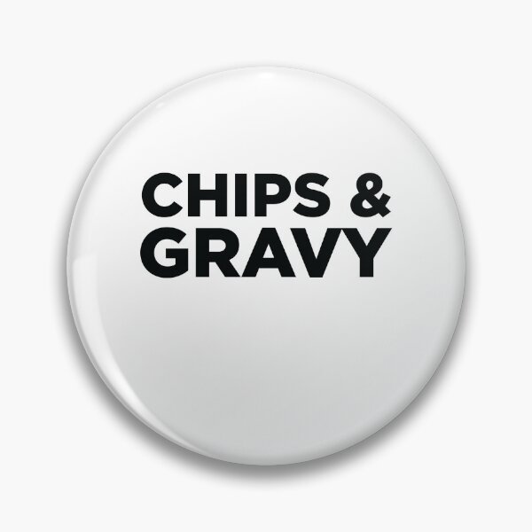 Item preview, Chips and gravy - black designed and sold by SmallSingy.