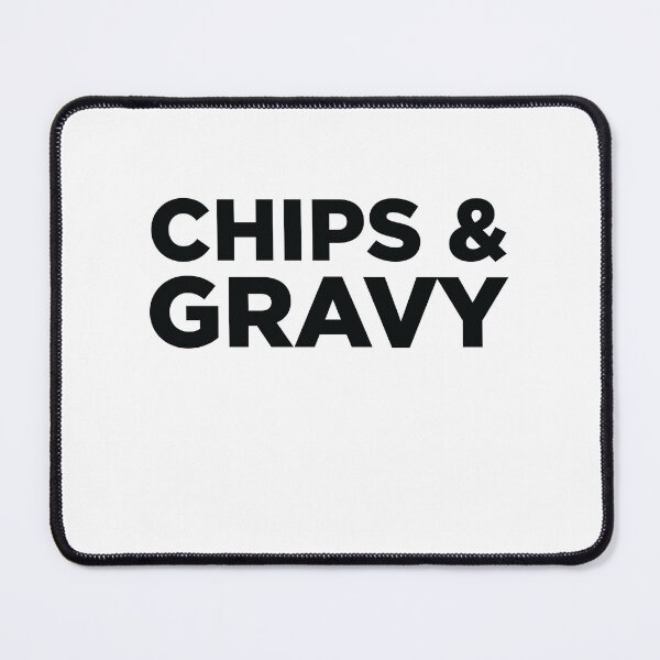 Item preview, Chips and gravy - black designed and sold by SmallSingy.
