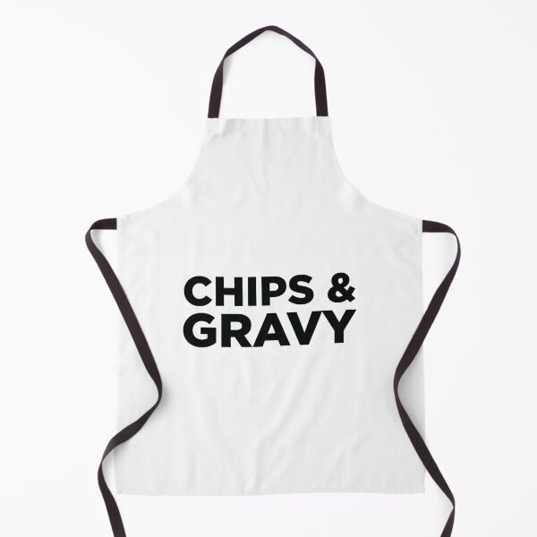 Item preview, Chips and gravy - black designed and sold by SmallSingy.