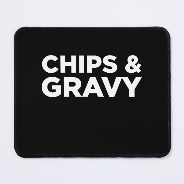 Item preview, Chips and gravy - White designed and sold by SmallSingy.