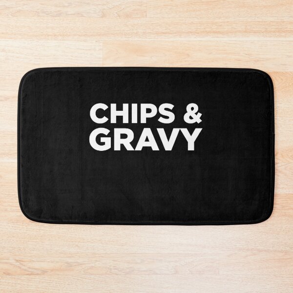 Item preview, Chips and gravy - White designed and sold by SmallSingy.