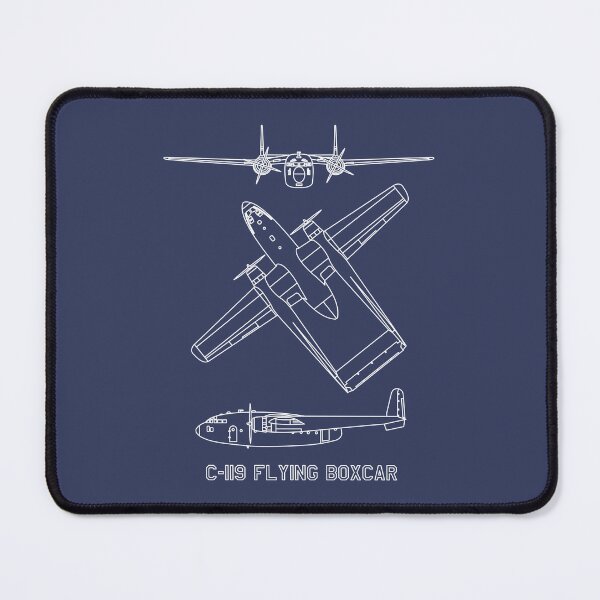 Item preview, C-119 Flying Boxcar American Military Transport Aircraft Plane Blueprints Diagrams designed and sold by MilitaryMart.