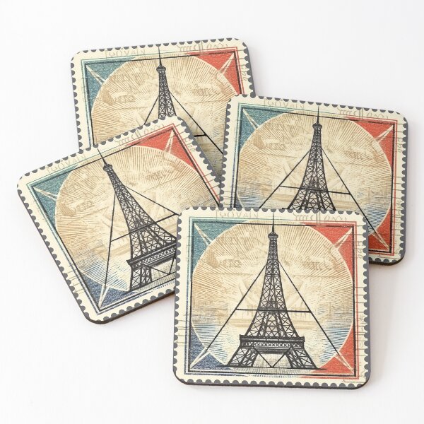 Item preview, vector Eiffel tower in the style of banknote engraving designed and sold by hamza243.