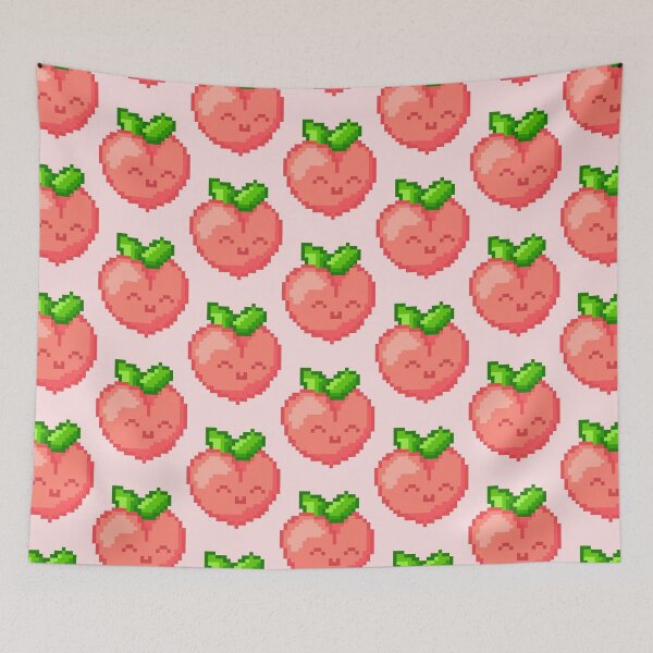 Item preview, Kawaii Pixel Peach designed and sold by Nessiknacks0301.