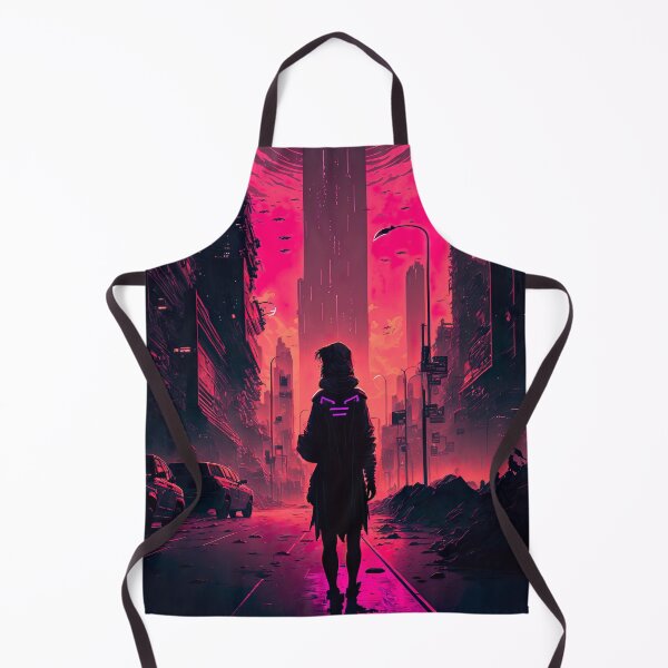 Item preview, Lonely Soul In A Cyberpunk City designed and sold by Nightarcade.