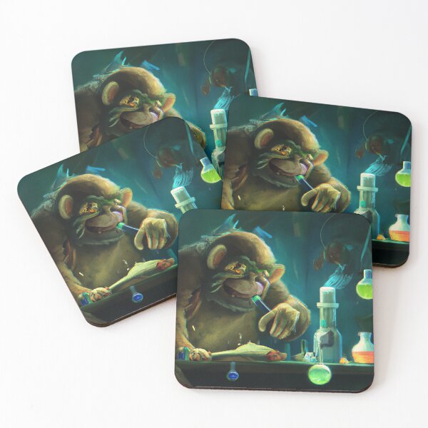Item preview, Insane scientist monkey in a lab  designed and sold by myseptember18th.
