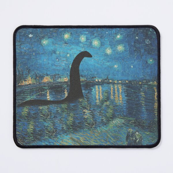 Item preview, Starry Night over the Loch Ness - Van Gogh designed and sold by IncredibleHolck.