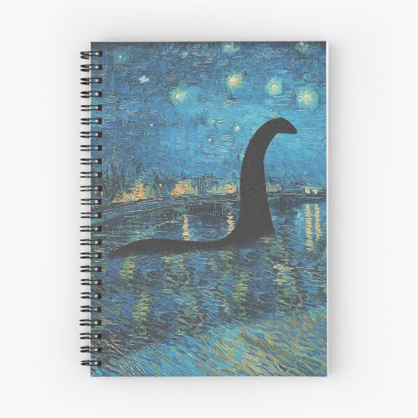 Item preview, Starry Night over the Loch Ness - Van Gogh designed and sold by IncredibleHolck.