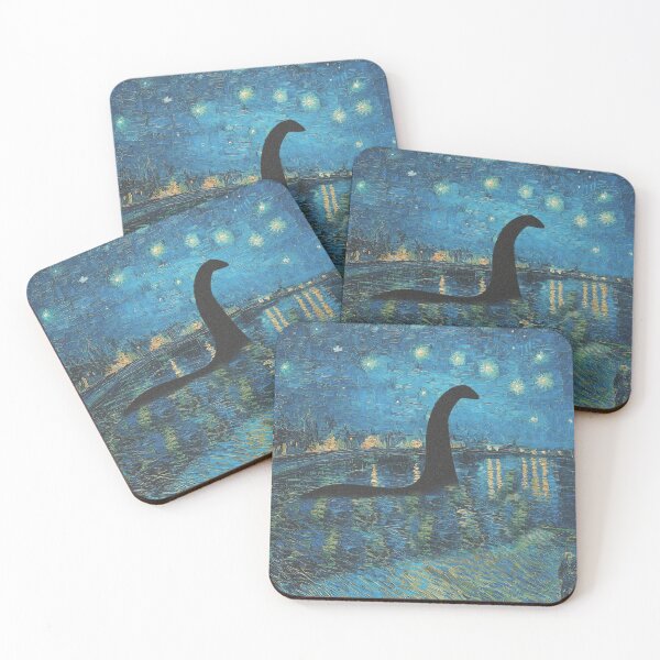 Item preview, Starry Night over the Loch Ness - Van Gogh designed and sold by IncredibleHolck.