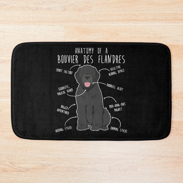 Item preview, Bouvier Des Flandres Dog Anatomy designed and sold by Clara Hollins.