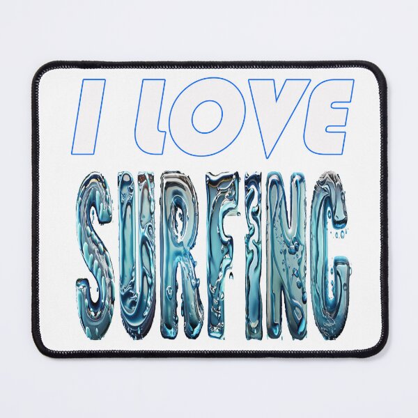 Item preview, T-shirt Eu amo surfar designed and sold by AdesivosTop.