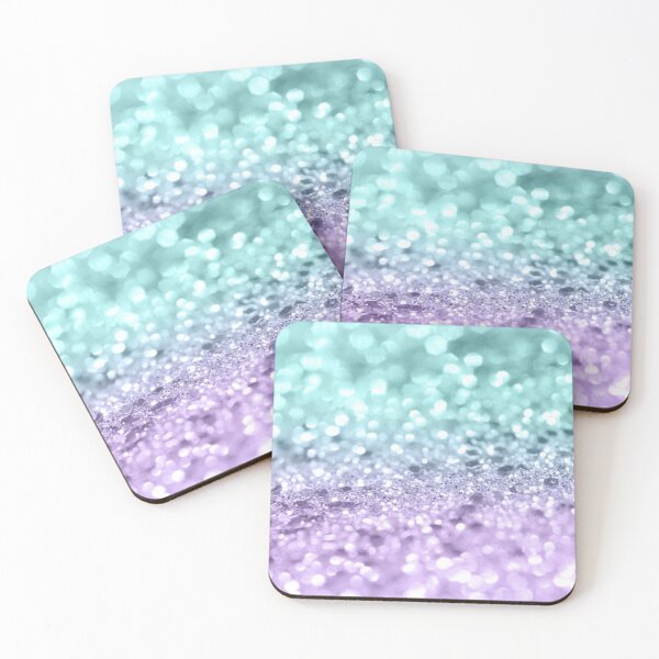 Item preview, Aqua Purple MERMAID Girls Glam #1 (Photo of Glitter Only - Not Reflective) designed and sold by Anita's & Bella's Art.