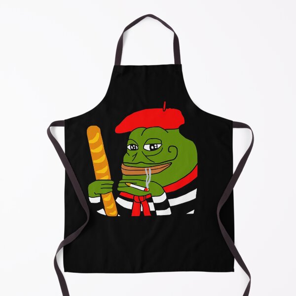 Item preview, Smug French Pepe Baguette designed and sold by Slav-Art.